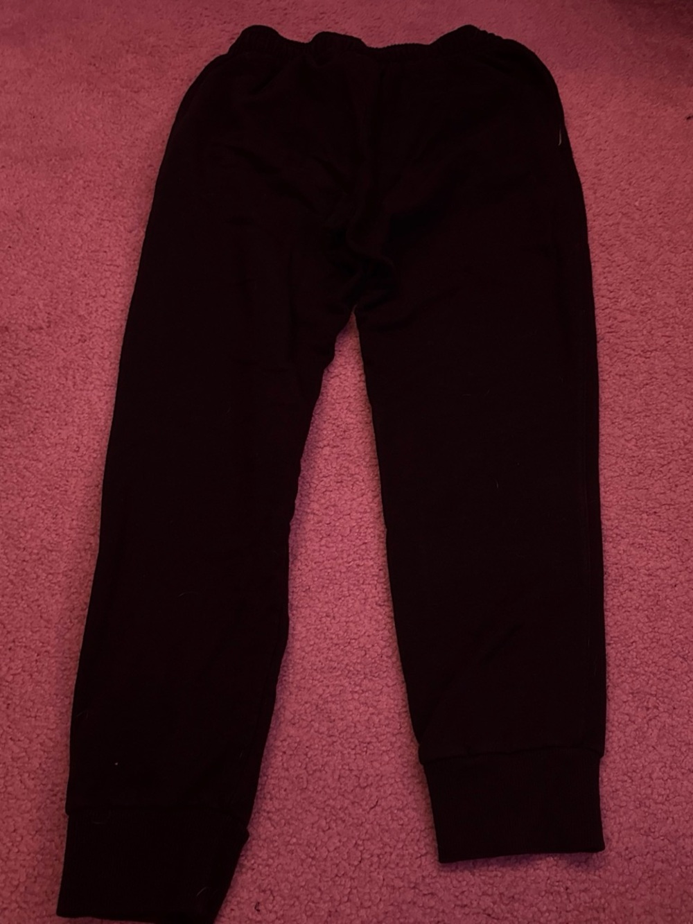 Champion Black Mens Sweatpants with Embroidered Logo - Picture 3 of 4
